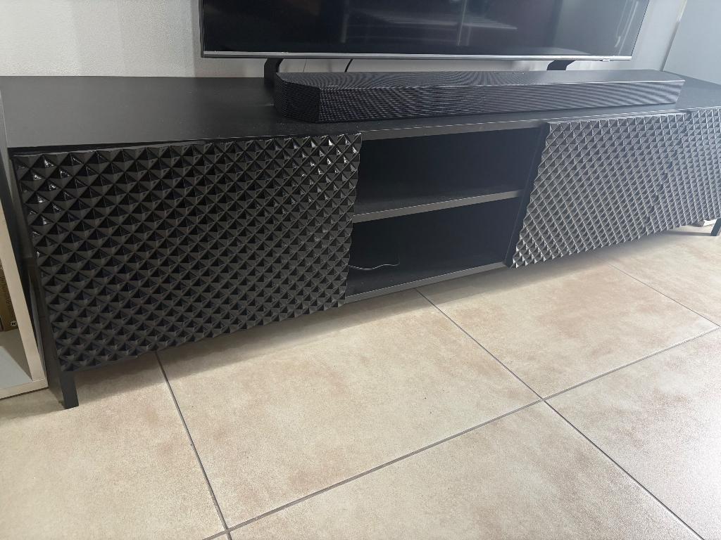 Tv meubel, Huis en Inrichting, Kasten | Televisiemeubels, Ophalen, 150 tot 200 cm, Zo goed als nieuw, Minder dan 100 cm