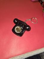 Zwarte telefoon sleutelhanger, Ophalen of Verzenden, Nieuw