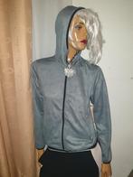 Grijze sport hoodie met rits uni Qlo maat XS  zgan, Kleding | Dames, Sportkleding, Ophalen of Verzenden, Maat 34 (XS) of kleiner