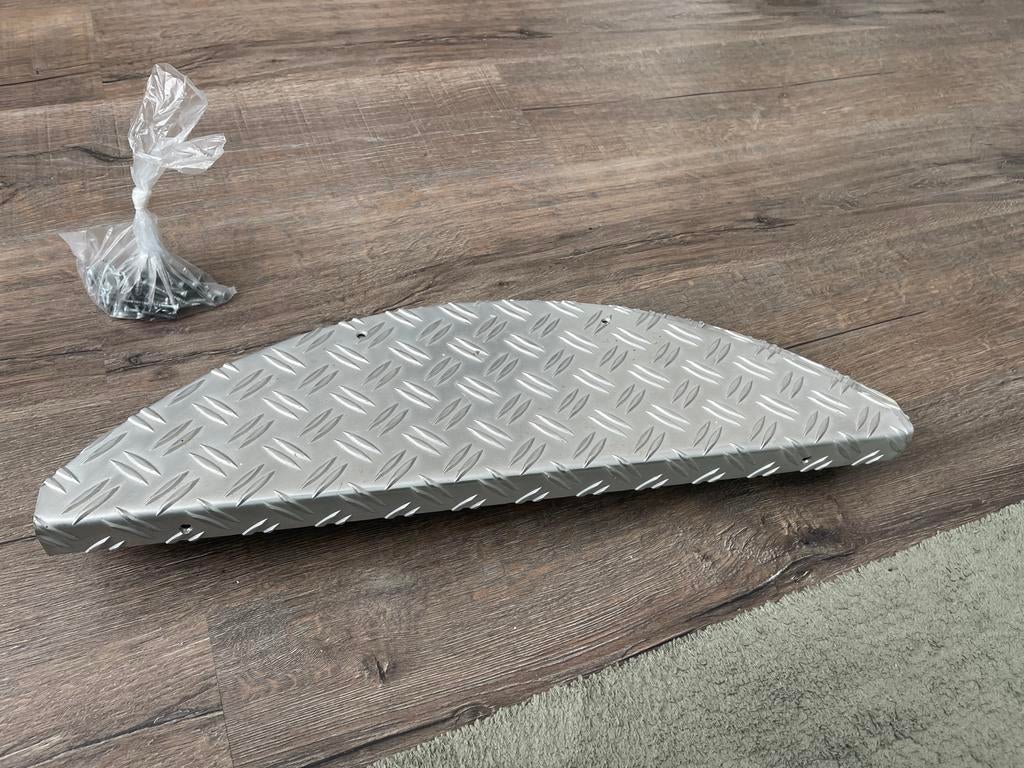 Aluminium Traanplaat Halvemaan Treden (set van 15stuks), Auto-onderdelen, Overige Auto-onderdelen, Nieuw, Ophalen