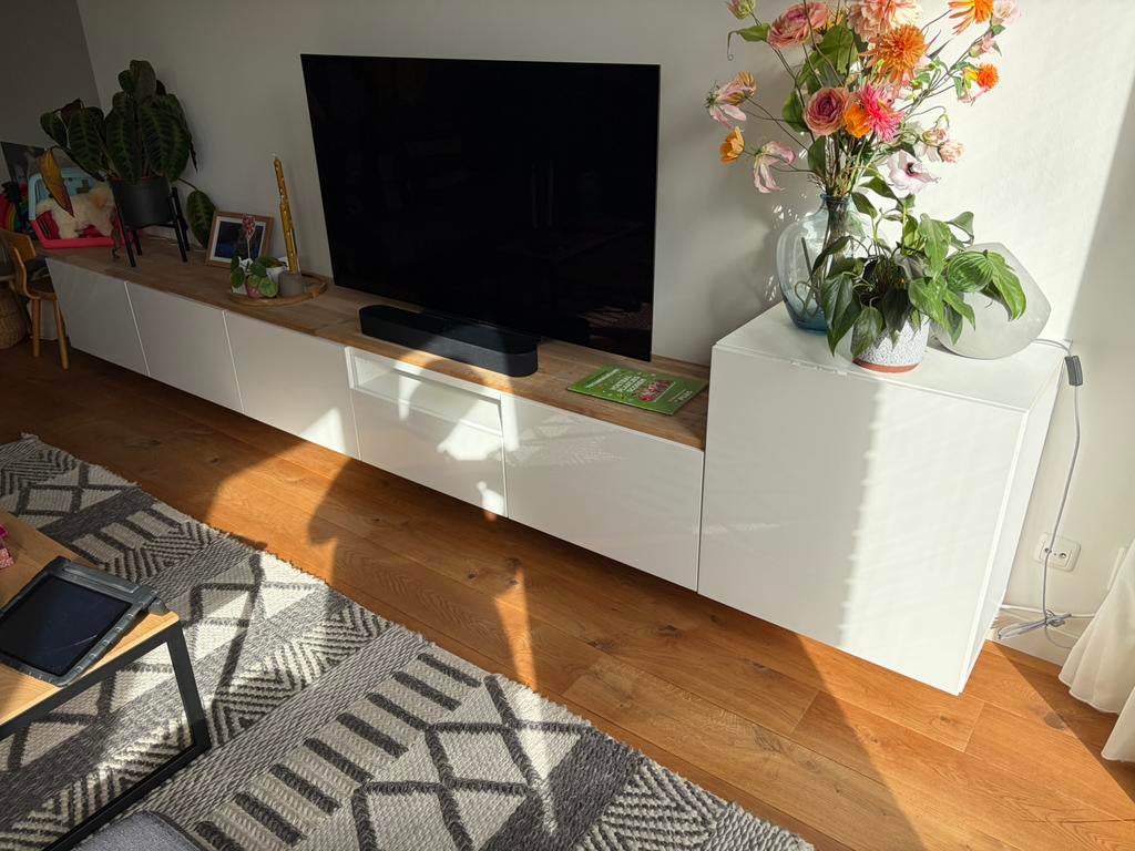 Ikea tv meubel. Kasten en lades., Ophalen, Zo goed als nieuw, 25 tot 50 cm, Minder dan 100 cm