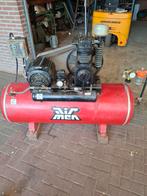 Air MCA Compressor 300L 10bar - Werkend, Doe-het-zelf en Verbouw, Compressors, Ophalen, Gebruikt, 400 tot 800 liter/min, Olievrij
