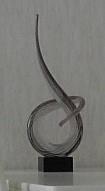 Prachtig glazen object / sculptuur, Ophalen of Verzenden