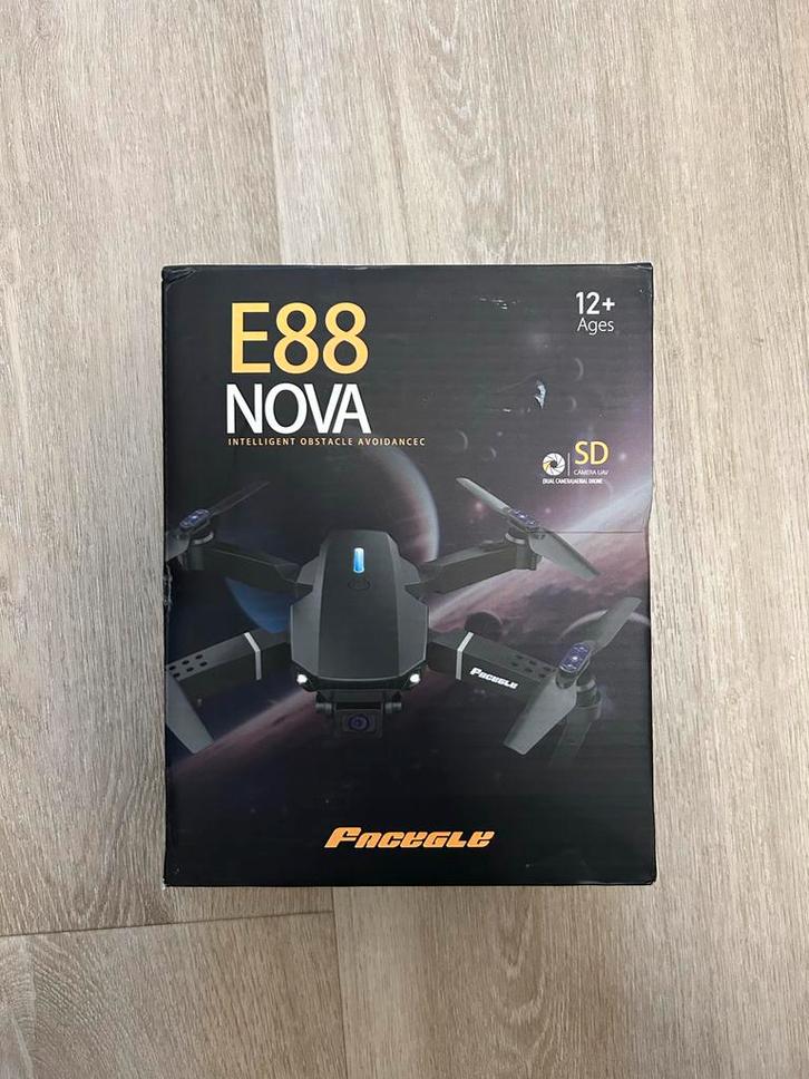 E88 NOVA Drone met Intelligente Obstakelontwijking, Audio, Tv en Foto, Drones, Nieuw, Speelgoeddrone, Basiskwaliteit, Overige merken