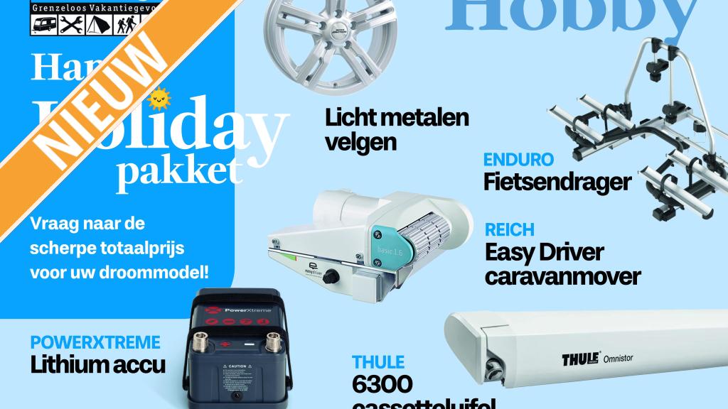 Hobby Excellent 560 CFE, Caravans en Kamperen, Caravans, Rondzit, Overige typen, 6 tot 7 meter, Tot en met 4