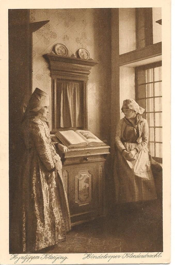 Hindelopen Klederdracht, Ophalen of Verzenden, 1920 tot 1940, Ongelopen, Friesland