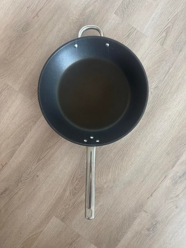 IKEA koekenpan, geschikt voor inductie, Ophalen, Gebruikt, Inductieplaat, Rvs