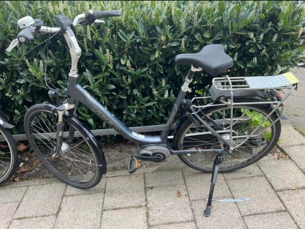 Trek dames elektrische fiets, Gebruikt, Velgrem, Versnellingen, Ophalen