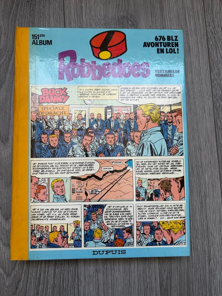 Robbedoes Album 150 t/m 154, Eén stripboek, Ophalen, Gelezen