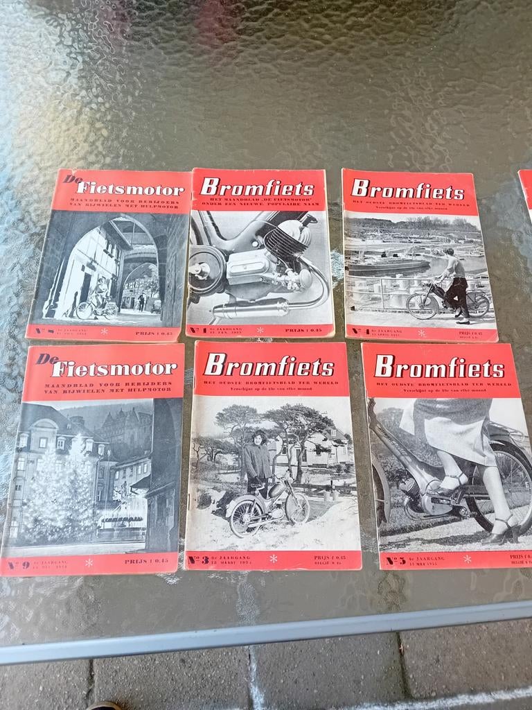 Bromfiets tijdschrift jaren 50, Ophalen, Gelezen