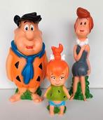 Fred Wilma Pebbles Flintstones vinyl figuren vintage HB, Ophalen of Verzenden, Overige figuren, Zo goed als nieuw, Beeldje of Figuurtje
