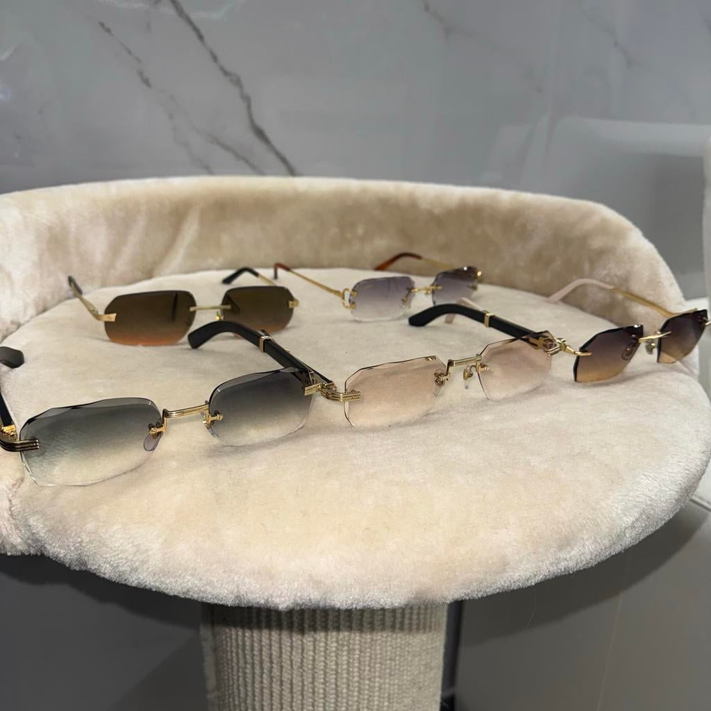 Exclusieve Cartier brillencollectie - 4 stuks, Overige merken, Zonnebril, Overige kleuren, Ophalen of Verzenden
