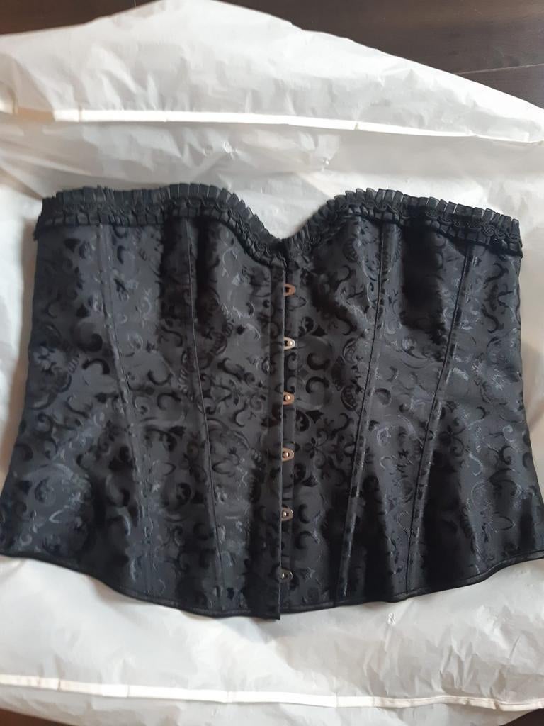 Zwart corset 4XL, Ophalen of Verzenden, Zo goed als nieuw