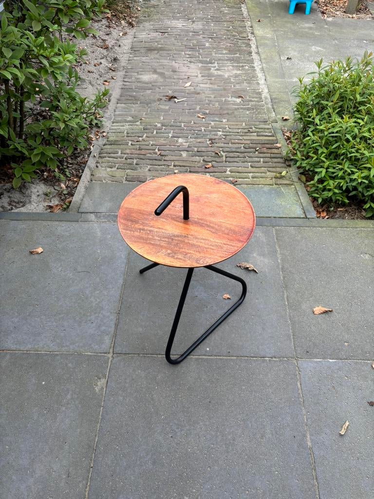Brillibrum Design - teakhouten boomschijftafel - handgemaakte