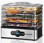 NIEUW Aigostar Crispy 30 INI Voedseldroger RVS Zwart, Aigostar, Info@aigostar.com, Nieuw, Ophalen of Verzenden
