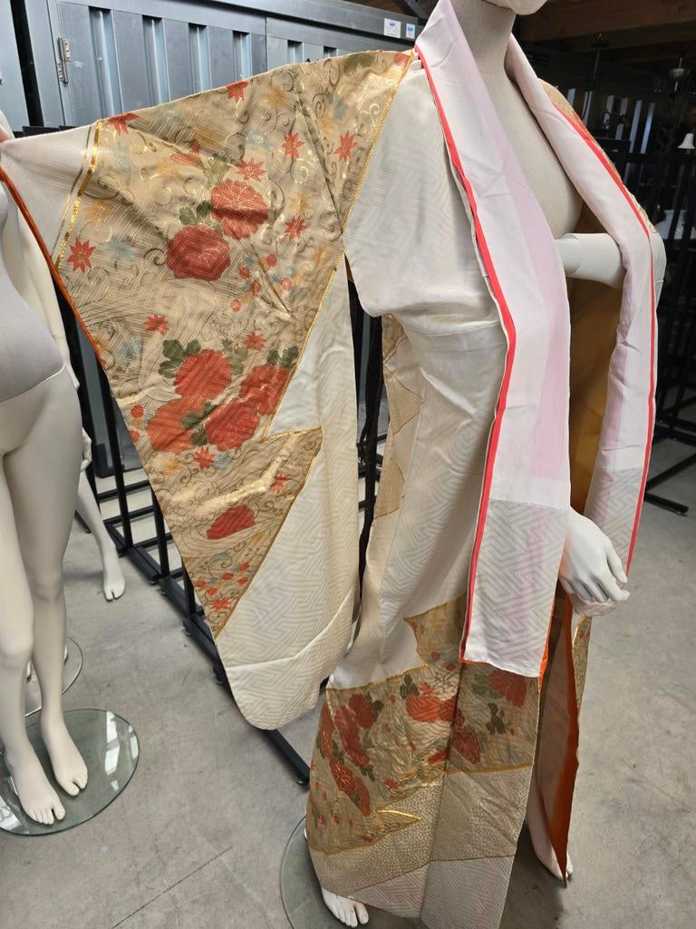 Originele Japanse Kimono - Handgemaakt en Uniek, Ophalen of Verzenden