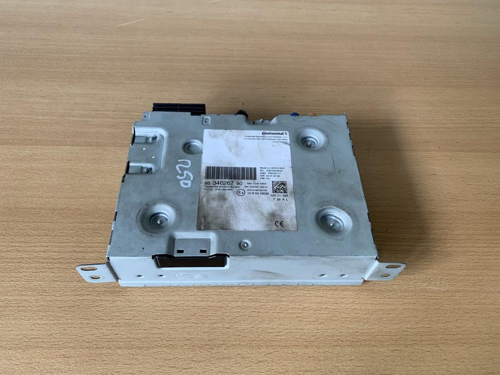 radio ( module ) opel corsa F 2019 - 2021 9834626780, Auto diversen, Ophalen of Verzenden, -, -, -