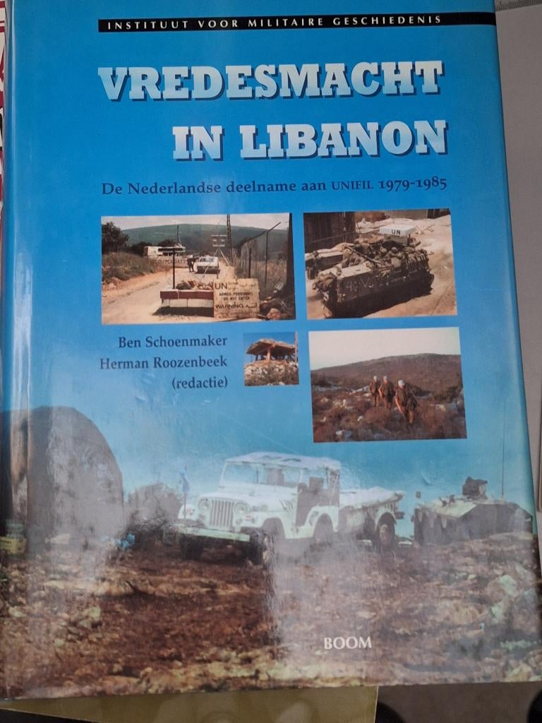 Vredesmacht in Libanon. De Nederlandse deelname aan UNIFIL, Ophalen of Verzenden, Tweede Wereldoorlog, Zo goed als nieuw, Overige onderwerpen