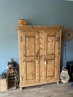 Antieke grenen kast, Antiek en Kunst, Antiek | Meubels | Kasten, Ophalen