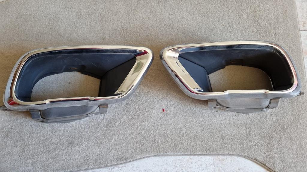 Originele chromen uitlaat sierstuk set BMW X5 G05 / X6 G06 /, Auto-onderdelen, Gebruikt, -, -, Ophalen of Verzenden