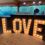 Houten Love Letters XL te huur, Hobby en Vrije tijd, Feestartikelen | Verhuur, Ophalen, Geboorte of Huwelijk