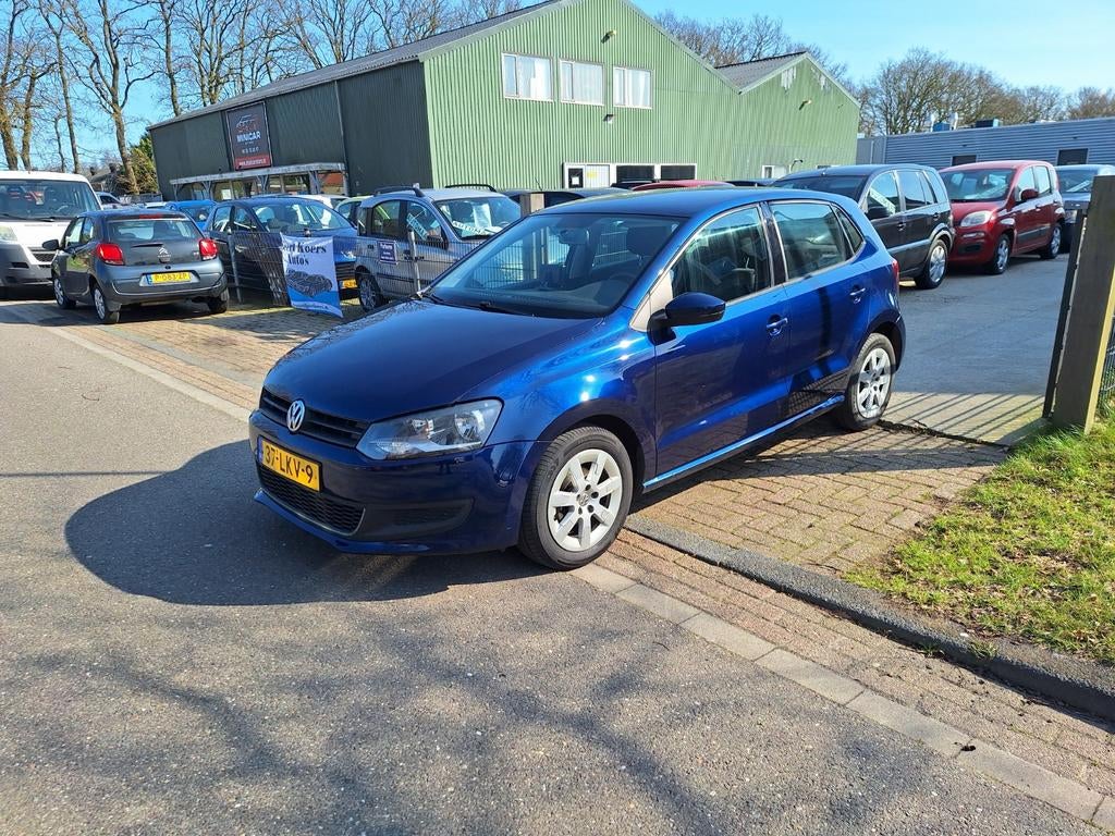 Volkswagen Polo 1.4 16V FSI 63KW 2010 Blauw, Voorwielaandrijving, 970 kg, Stof, 40 €/maand