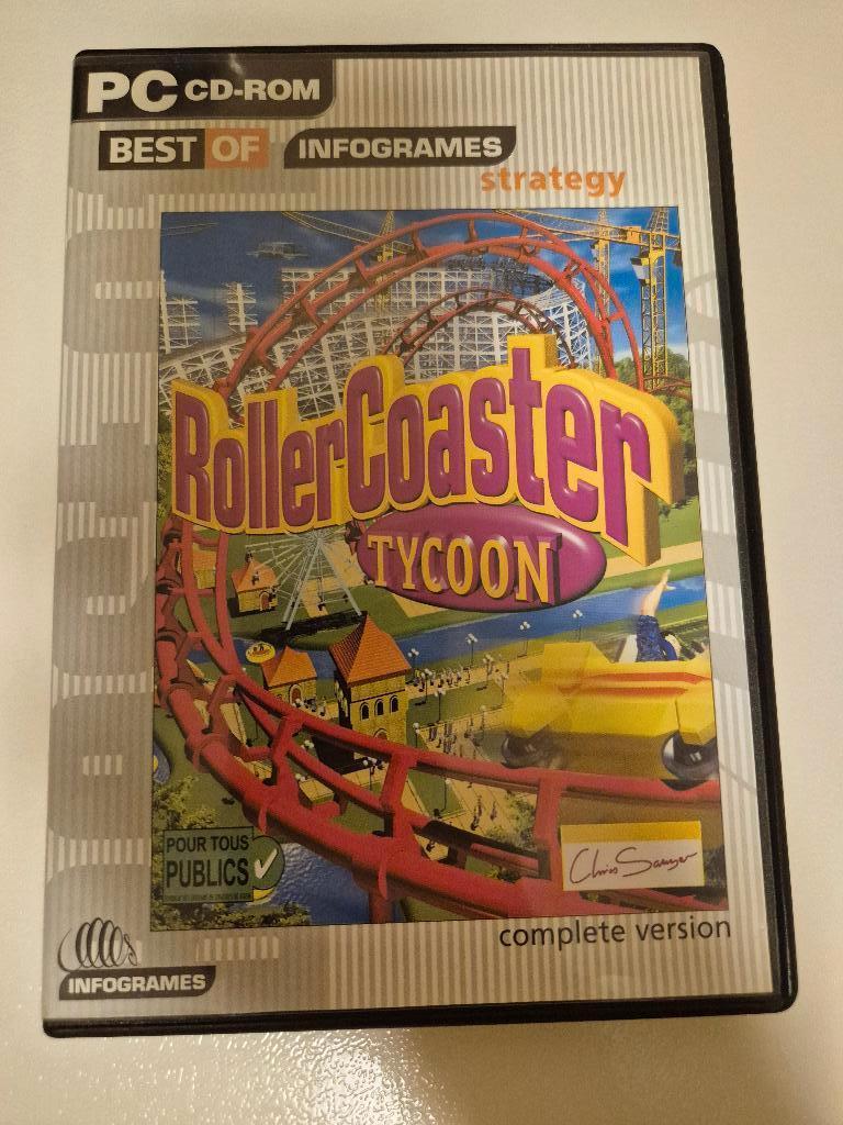 Rollercoaster Tycoon - PC, 1 speler, Ophalen of Verzenden, Zo goed als nieuw, Vanaf 3 jaar