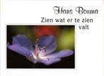 Hans Bouma - Zien wat er te zien valt, Ophalen of Verzenden, Zo goed als nieuw, Hans Bouma