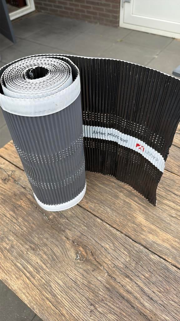 Ubbonk Airtec Duo Roll ondervorst/ nok ruiter, Ophalen, Overige materialen, Zwart, Nieuw