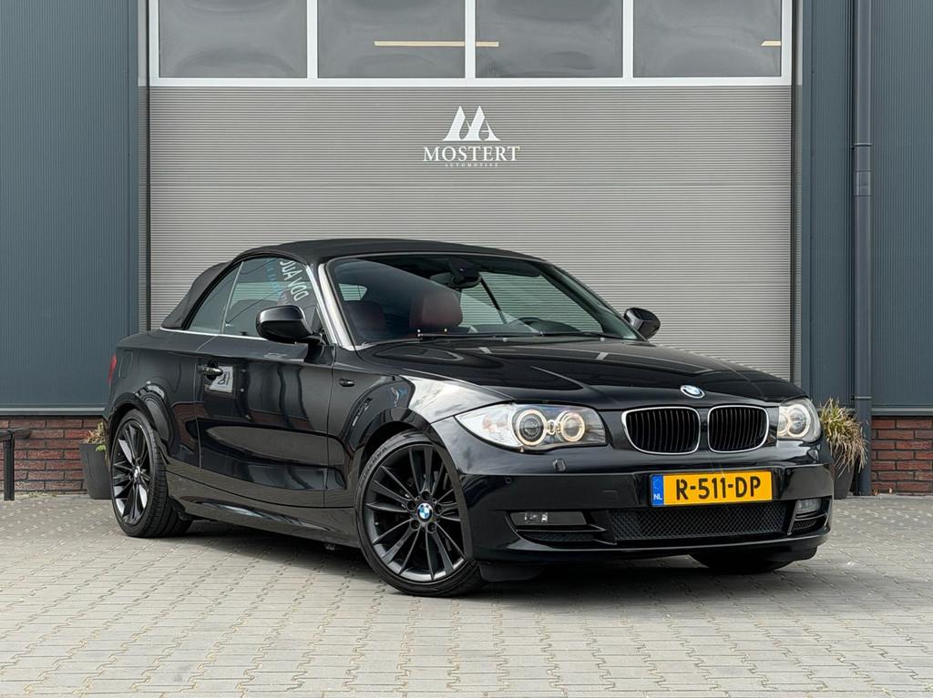 BMW 1-serie 120i/170pk High Executive|2010|Automaat|Stoelver, Auto's, Achterwielaandrijving, 680 kg, 4 cilinders, Cabriolet