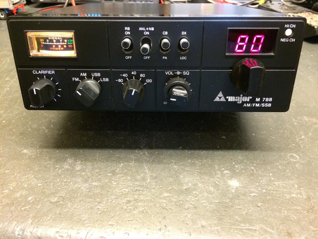 27 mc major 788 allmode pr incl vzk, Telecommunicatie, Ophalen of Verzenden, Zender en Ontvanger