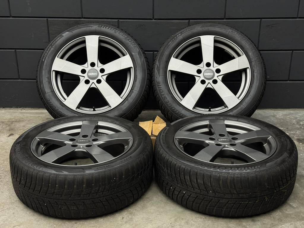17 inch Dezent TD VW Passat T-Roc Caddy 5x112 ET45 215/55/17, Auto-onderdelen, Banden en Velgen, Ophalen, 215 mm, ., Banden en Velgen