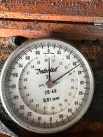 Intertest Meetklok 20-40 0.01mm - Made in Germany, Ophalen of Verzenden, Gebruikt, Overige meters