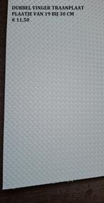 traanplaat dubbel vinger 19 bij 30, Ophalen of Verzenden, Nieuw, Bus of Vrachtwagen, Tekno