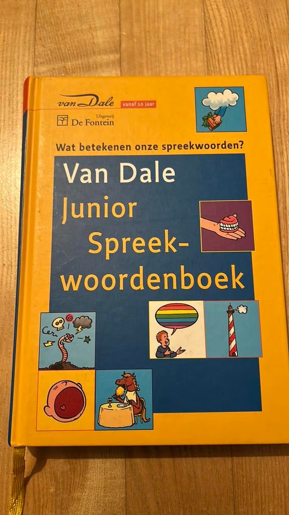 Van Dale Junior Spreekwoordenboek, Boeken, Woordenboeken, Nederlands, Ophalen of Verzenden, Zo goed als nieuw, Van Dale