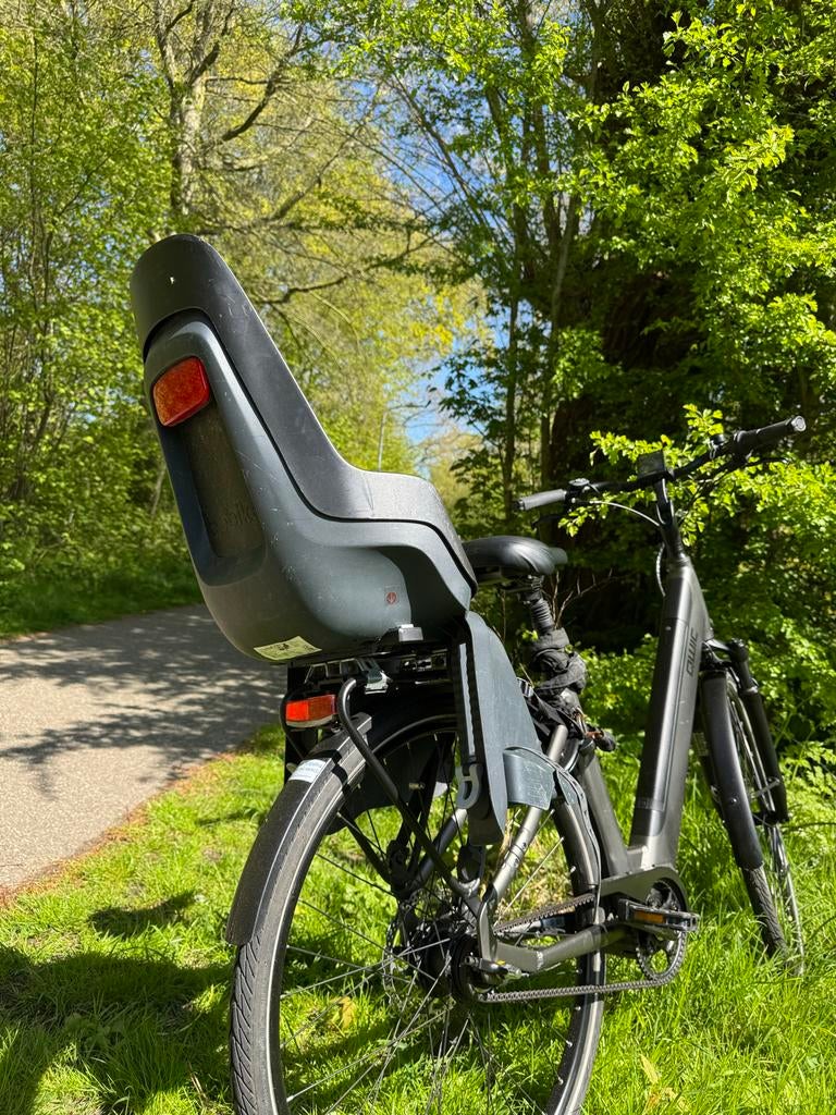 Bobike Maxi One Achterzitje Zwart, Fietsen en Brommers, Fietsaccessoires | Fietsstoeltjes, Gebruikt, Achterzitje, Ophalen
