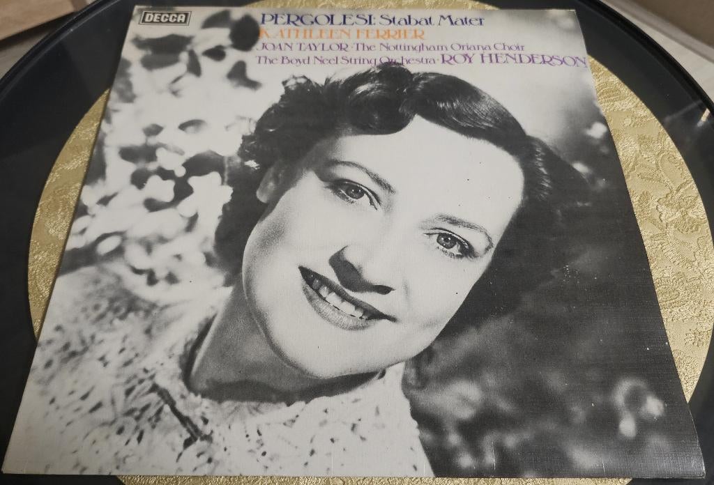 Kathleen Ferrier - Pergolesi – Stabat Mater, Ophalen of Verzenden, Romantiek, Gebruikt