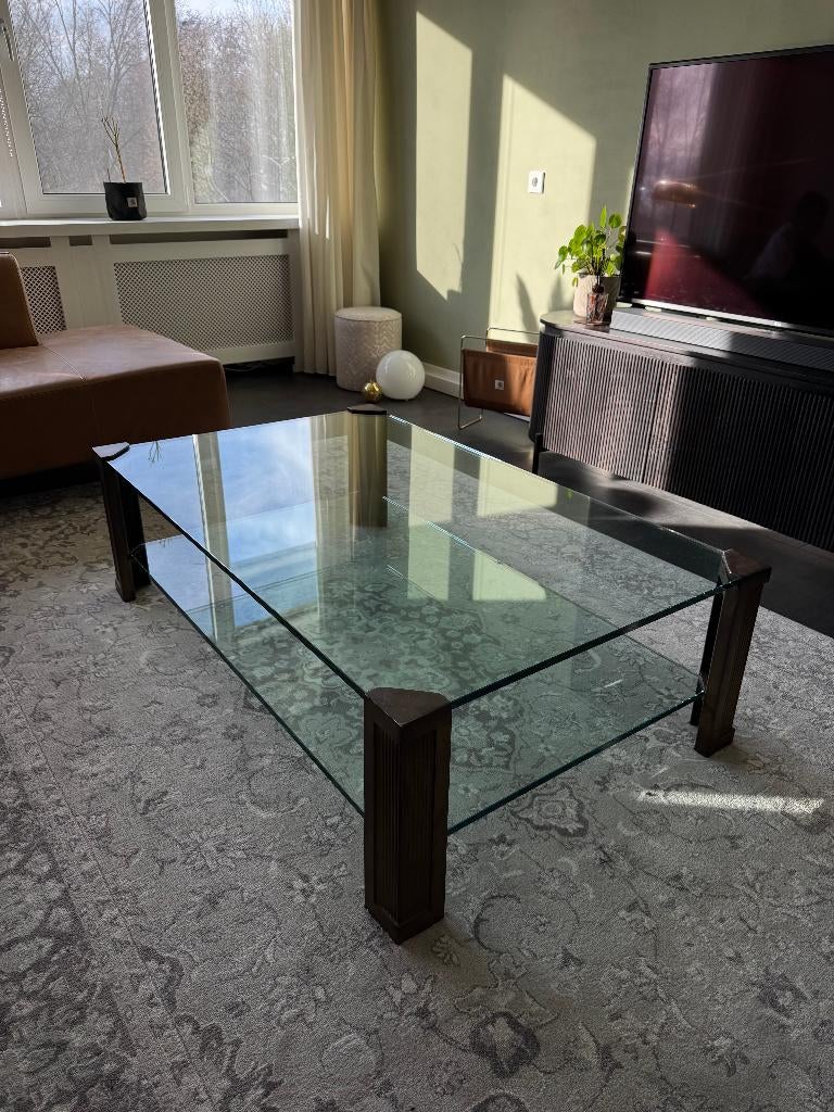 Vintage Salon tafel van Peter Ghyczy, Ophalen, 100 tot 150 cm, Design, 50 tot 100 cm