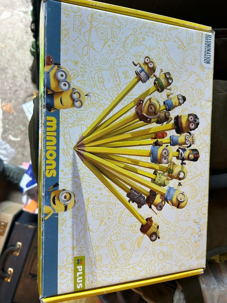 Set minions, Verzamelen, Poppetjes en Figuurtjes, Ophalen of Verzenden, Zo goed als nieuw