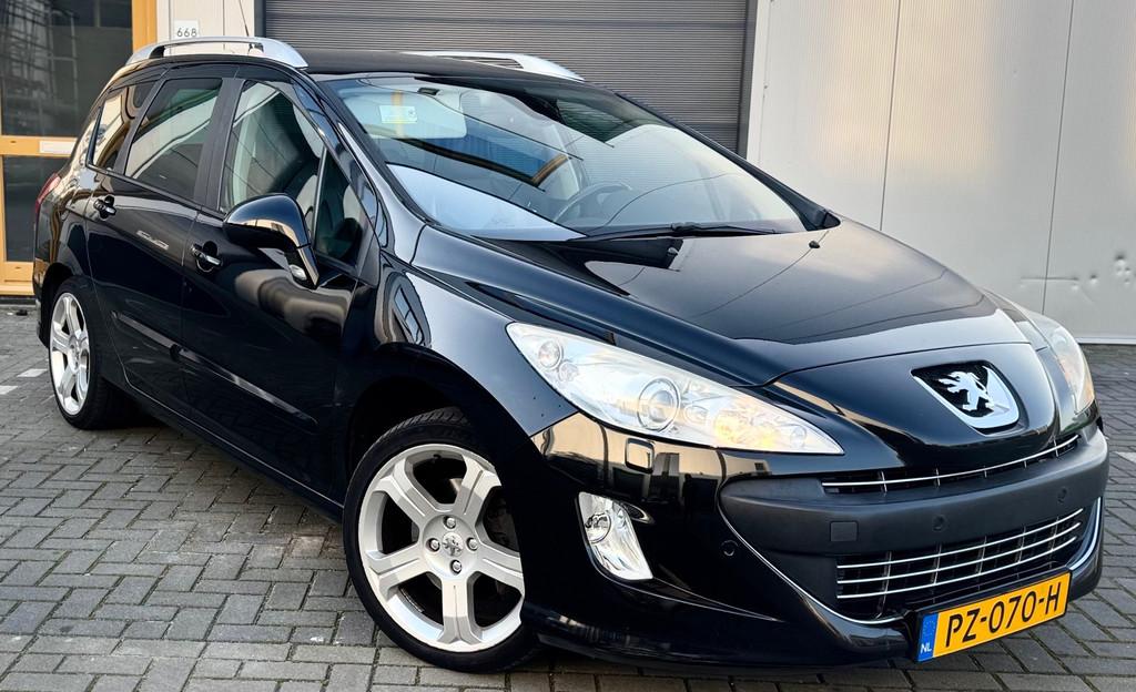 Peugeot 308 SW 1.6 THP Féline, Auto's, Gebruikt, 4 cilinders, 1650 kg, Zwart