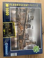 Nieuwe Clementoni Fluorescent Puzzel New York 1000 stukjes, Ophalen of Verzenden, 500 t/m 1500 stukjes, Nieuw, Legpuzzel