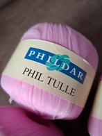 6 bollen Phildar - PHIL TULLE.
Wie doe ik er een plezier mee, Ophalen of Verzenden, Breien of Haken, Wol of Garen