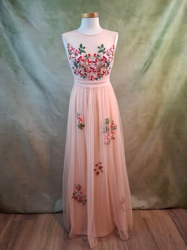 Prachtige vintage feestjurk sprookjesjurk mt 34/36, Kleding | Dames, Carnavalskleding en Feestkleding, Carnaval, Ophalen of Verzenden