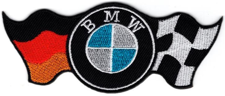 BMW stoffen opstrijk patch embleem #26, Motoren, Accessoires | Stickers, Ophalen of Verzenden