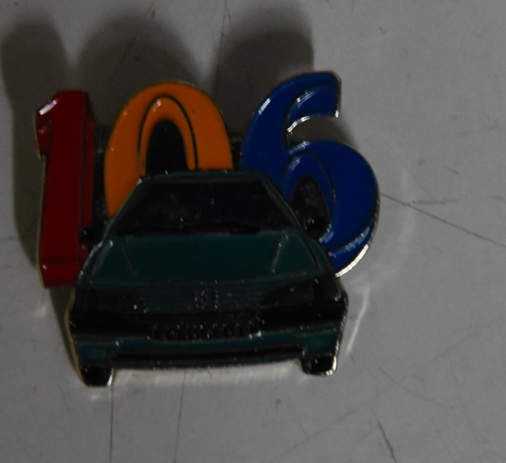 peugeot auto merk 106 speld broche (gebroken pin), Ophalen of Verzenden