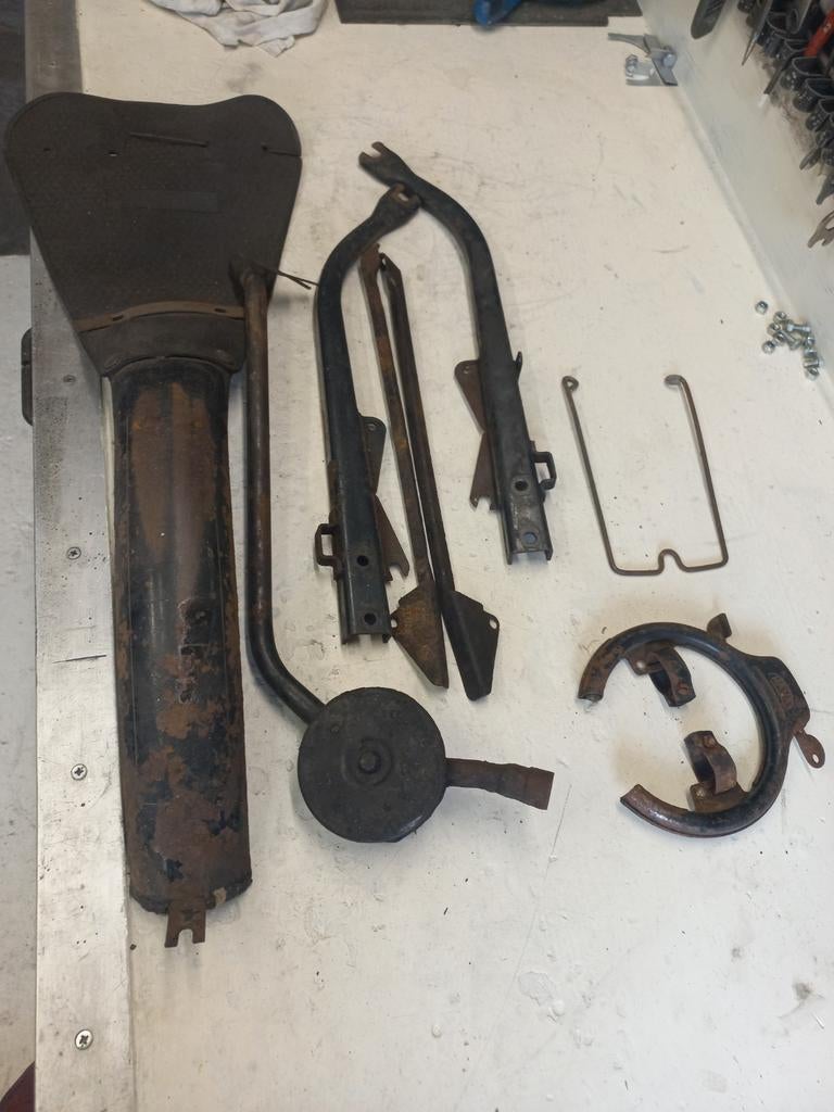 Te koop Solex zwanehals delen., Gebruikt, Overige modellen, Ophalen of Verzenden, Maximaal 25 km/u