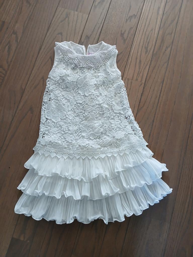 Meisje jurkje 146/152, Kinderen en Baby's, Kinderkleding | Maat 146, Ophalen of Verzenden, Zo goed als nieuw, Meisje, Jurk of Rok