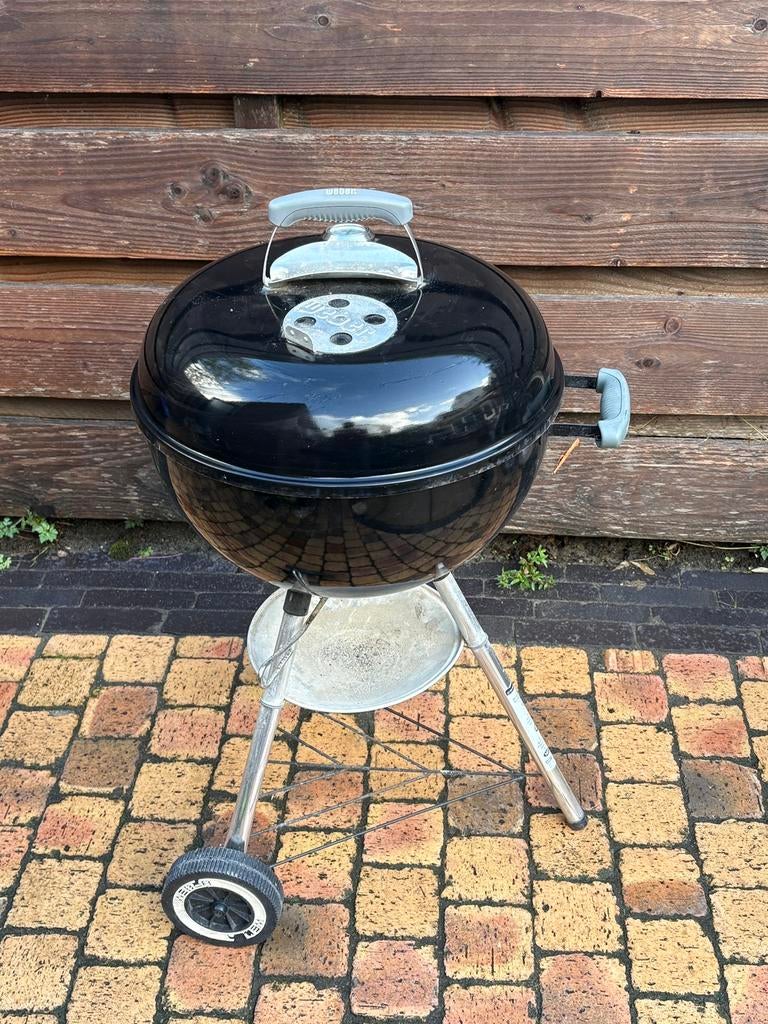Weber original barbecue bbq 44 cm met starter en groentekorf, Ophalen, Zo goed als nieuw