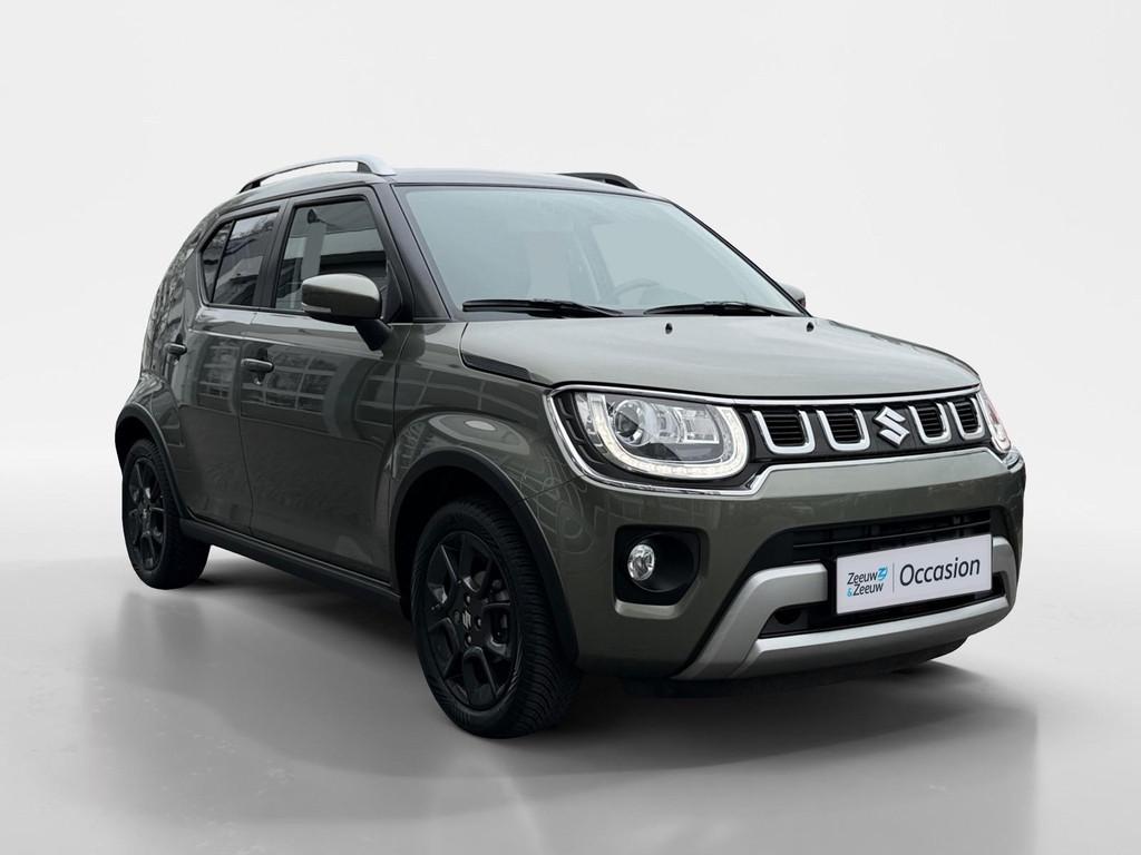 Suzuki Ignis 1.2 Smart Hybrid Style AUTOMAAT | HOGE ZIT | NA, Auto's, Stof, Gebruikt, 4 cilinders, Lichtsensor