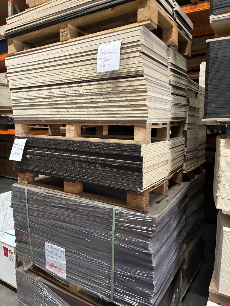 Betonplex berk 9mm, Ophalen, Nieuw, Betonplex, Minder dan 20 mm